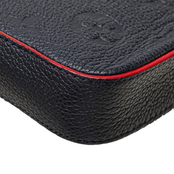 LOUIS VUITTON Navy Monogram Leather Shoulder Bag - Picture 8 of 12